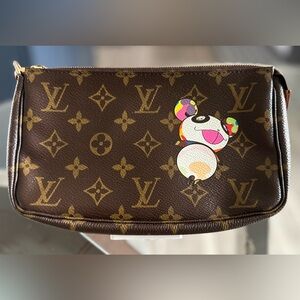 Authentic Louis Vuitton Panda Pochette - Takashi Murakami